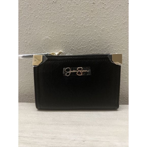 Jessica Simpson Small Fran Center Divider Wallet Color Meteorite/Black NEW - Picture 14 of 15